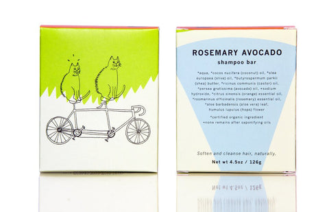Rosemary Avocado Shampoo Bar