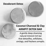 Armpit Detox Bar Coconut Charcoal & Clay